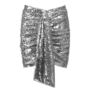Bianca Sliver Sequin Skirt