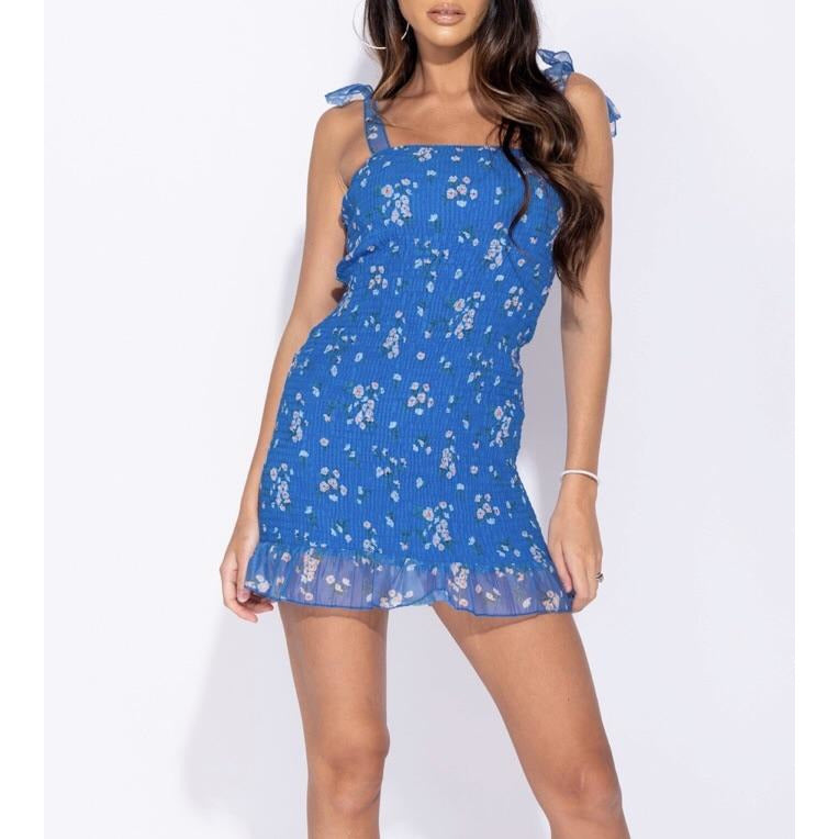Hunny Blue Floral Dress